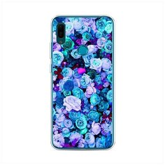 Силиконовый чехол "Цветочный ковер" на Huawei Y6 2019 / Хуавей Y6 2019 Case Place