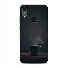 Силиконовый чехол "Пар из кружки" на Honor 8A (8A Pro/Prime) / Хонор 8А (8А Про/Прайм) Case Place