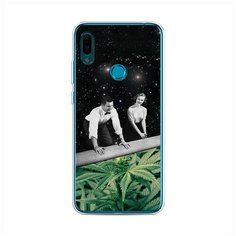 Силиконовый чехол "Ковер самокрут" на Huawei Y6 2019 / Хуавей Y6 2019 Case Place