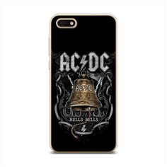 Силиконовый чехол "Hells Bells альбом" на Honor 7A / Honor 7S / Хонор 7А / Хонор 7С Case Place