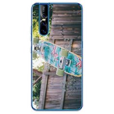 Силиконовый чехол "Хобби скейт 3" на Vivo Vivo V15 / Виво V15 Case Place