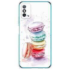 Силиконовый чехол "Пирамидка макарони 2" на Honor X10 Max / Хонор X10 Макс Case Place