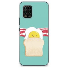 Силиконовый чехол "Съедобная кровать" на Xiaomi Mi 10 Lite / Сяоми Ми 10 Лайт Case Place