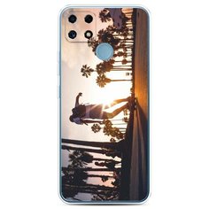 Силиконовый чехол "Хобби скейт 2" на Realme и Oppo Realme C25s / Реалми C25s Case Place