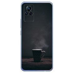 Силиконовый чехол "Пар из кружки" на Vivo Vivo V21e / Виво V21e Case Place