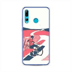 Силиконовый чехол "Хобби велосипед 4" на Huawei P Smart Plus 2019 / Хуавей П Смарт 2019 Case Place