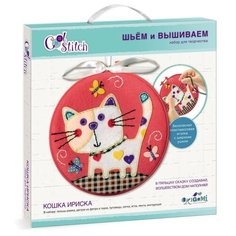 Набор для творчества Вышивание Кошка Ириска 04081 ORIGAMI