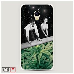 Силиконовый чехол "Ковер самокрут" на Meizu M5 / Мейзу М5 Case Place