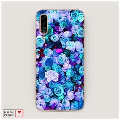 Силиконовый чехол "Цветочный ковер" на Meizu 16Xs / Мейзу 16Xs Case Place