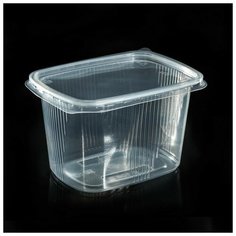 Мистерия Набор одноразовых контейнеров с крышкой, 350 мл, 10,8×8,2×7 см, 10 шт, цвет прозрачный