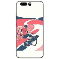 Силиконовый чехол "Хобби велосипед 4" на Huawei P10 / Хуавей П10 Case Place