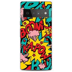Силиконовый чехол "Постер pop art" на Google Pixel Google Pixel 6 Pro / Гугл Пиксель 6 Pro Case Place