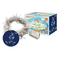 Гирлянда светодиодная СГ50Б5, белая, 5М, 8 режимов, 250 В, TDM