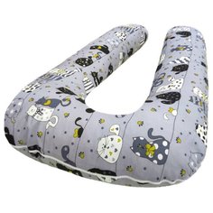 Наволочка для подушки для беременных U Little Cat Yellow Петербургский Уют