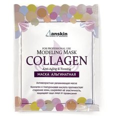 Маска альгинатная с коллагеном укрепляющая Anskin Collagen Modeling Mask (25 г (refill))
