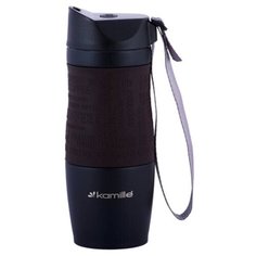 Термокружка kamille 0,380 мл (черный)