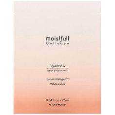 Маска тканевая с коллагеном для лица Etude House Moistfull Collagen Mask Sheet