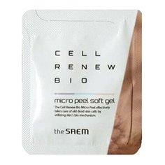 Пилинг-эксфолиант для лица The Saem Cell Renew Peel Micro Bio Soft Gel (2,5 мл)