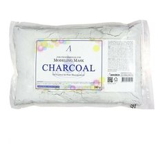 Маска альгинатная для жирной кожи с расширенными порами Anskin Charcoal Modeling Mask (240 г (refill))