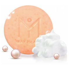 Осветляющее мыло для умывания с жемчугом May Island G.G.G Pearl Beauty Bar