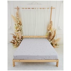 Простыня обычная, Поплин "Всё себе"; Гемма; Размер: 1.5