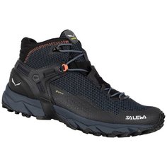 Ботинки хайкеры Salewa Ultra Flex 2 Mid GORE-TEX , размер 9 , Black Out/Red Orange