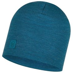 Шапка Buff Heavyweight Merino Wool Hat размер One size, dusty blue