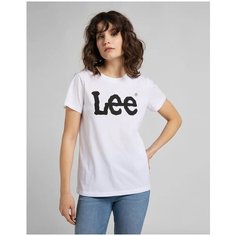 Футболка Lee LOGO TEE Белый S L42UER12