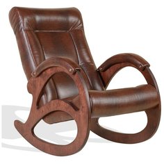 Кресло-качалка Джаз Экокожа Crocodille, Венге AVK