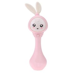 Интерактивная развивающая игрушка Умный малыш Зайка, розовый (ST-667) Alilo