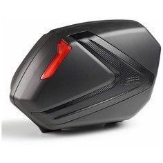 Кофры боковые MONOKEY SIDE 37 л. для крепежей PLX Givi Black-Red (V37NN)