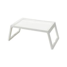 KLIPSK клипск Поднос на ножках, белый Ikea