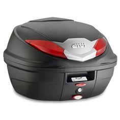 Кофр MONOLOCK 36 л Givi Black-Silver-Red (B360N)