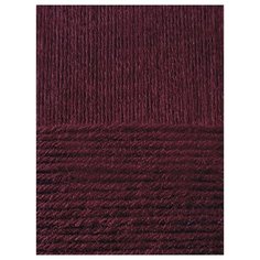 Пряжа для вязания ПЕХ "Детский каприз тёплый" (50% мериносовая шерсть, 50% фибра) 10х50г/125м цв.525 св.слива Пехорка