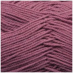 Пряжа для вязания ПЕХ "Народная" (30% шерсть, 70% акрил) 5х100г/220м цв.021 брусника Пехорка