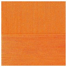 Пряжа для вязания ПЕХ "Классический хлопок" (100% мерсеризованный хлопок) 5х100г/250м цв.485 желтооранжевый Пехорка