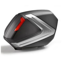Кофры боковые MONOKEY SIDE 37 л. для крепежей PLX Givi Black-Silver (V37N)
