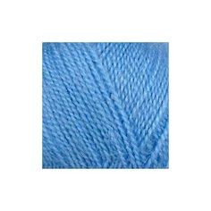 Пряжа для вязания ПЕХ "Великолепная" (30% ангора, 70% акрил высокообъемный) 10х100г/300м цв.005 голубой Пехорка