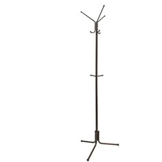 Вешалка напольная Inhome ВНП24 для верхней одежды, стальная, 3 крючка, 174х55х55см, медный антик