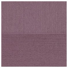 Пряжа для вязания ПЕХ "Детский каприз тёплый" (50% мериносовая шерсть, 50% фибра) 10х50г/125м цв.1132 виногр. сок Пехорка