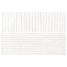 Пряжа для вязания ПЕХ "Молодёжная" (91% акрил высокообъемный, 9% полиамид) 5х200г/280м цв.001 белый Пехорка