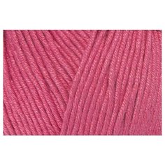 Пряжа для вязания ПЕХ "Лаконичная" (50% хлопок, 50% акрил) 5х100г/212м цв.049 фуксия Пехорка