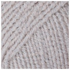 Пряжа для вязания ПЕХ "Рельефная" (43% меринос, 43% ПАН, 14% ПА) 5х50г/135м цв.008 св.серый Пехорка