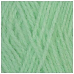 Пряжа для вязания ПЕХ "Ангорская тёплая" (40% шерсть, 60% акрил) 5х100г/480м цв.411 мята Пехорка