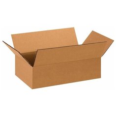 Картонная коробка для хранения и переезда RUSSCARTON, 260х170х80 мм, Т-22 бурый, 20 ед.