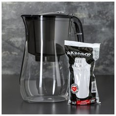 Фильтр-кувшин 4,2 л "Аквафор-Прованс", цвет черный