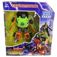 Трансформер супергерой "Халк", машинка-робот 2 в 1 Dade Toys