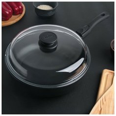 Сковорода-сотейник 26 см "Элегант", съемная ручка Биол