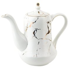Чайник заварочный "Белый мрамор", 1050 мл., Nouvelle, 1120059