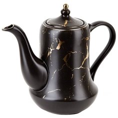 Чайник заварочный "Черный мрамор", 1050 мл., Nouvelle, 1120076